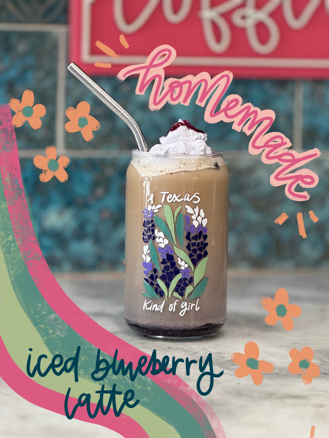 Blueberry Syrup Recipe for Blueberry Latte