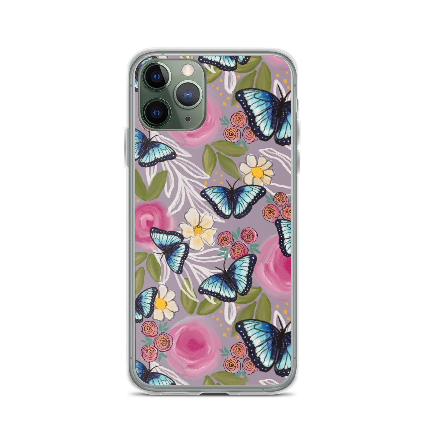 Butterfly Clear Case for iPhone®