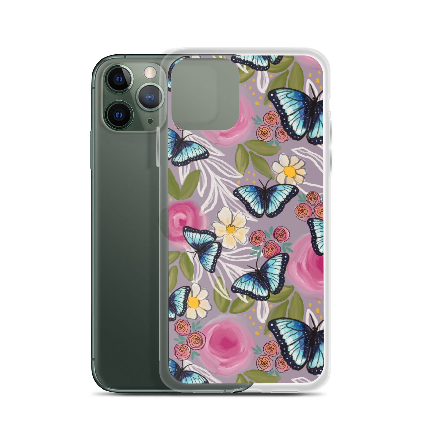 Butterfly Clear Case for iPhone®