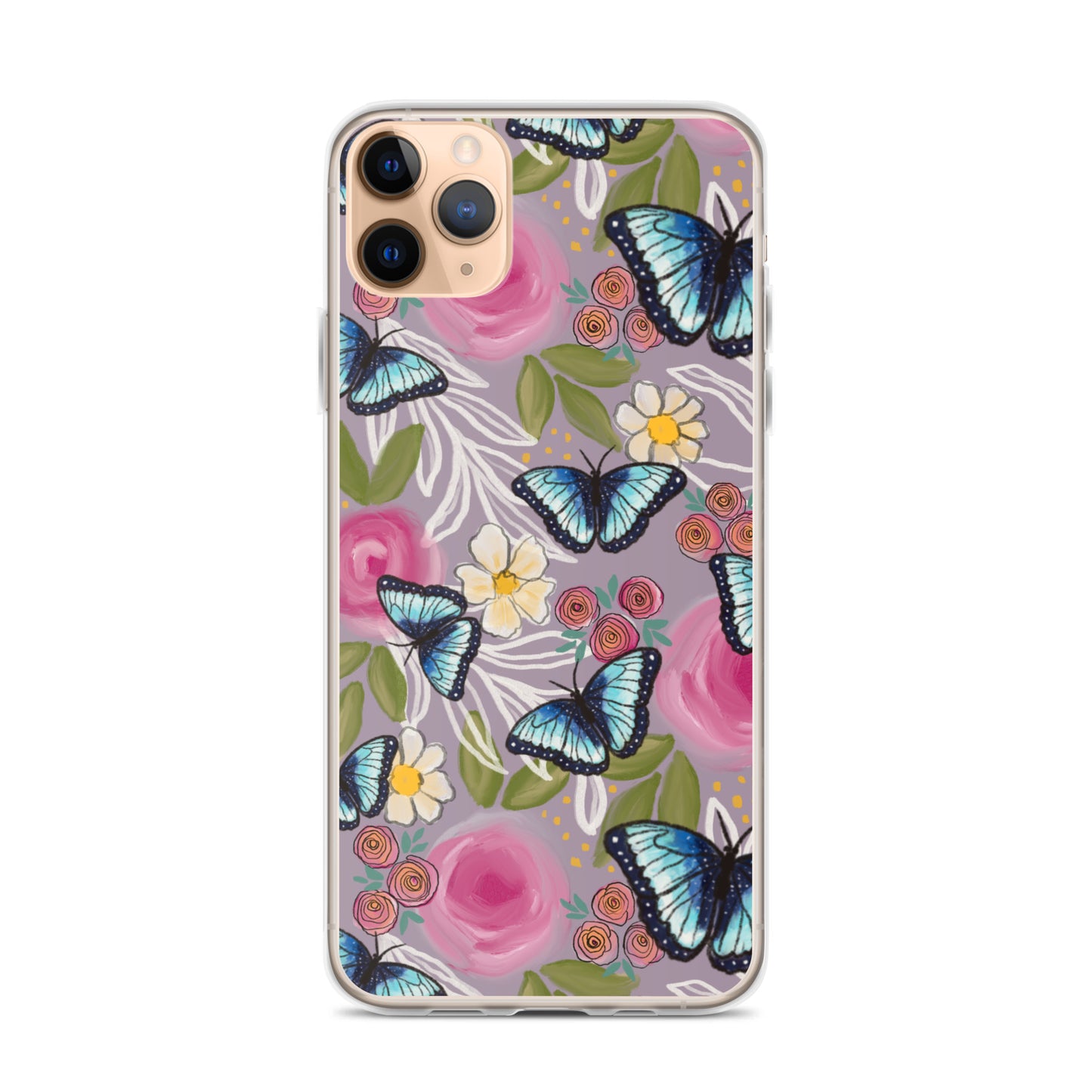 Butterfly Clear Case for iPhone®