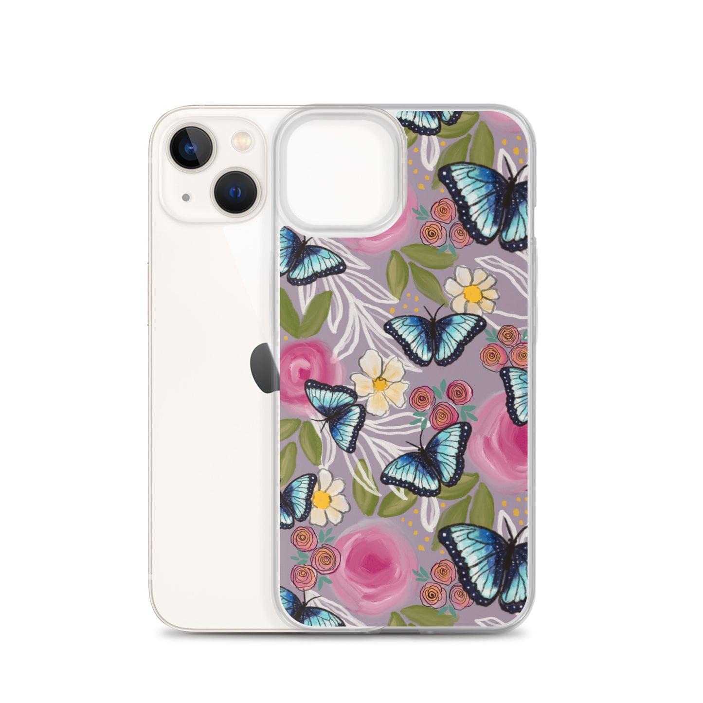 Butterfly Clear Case for iPhone®