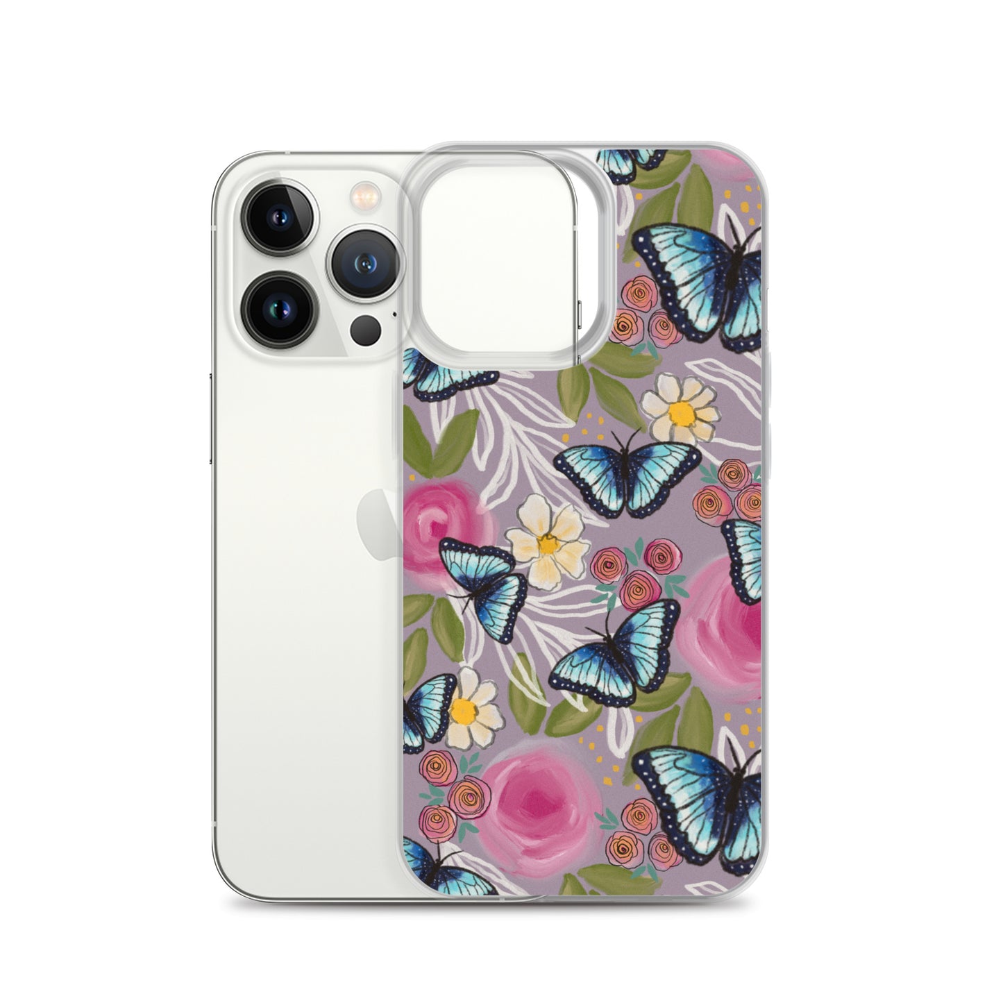 Butterfly Clear Case for iPhone®