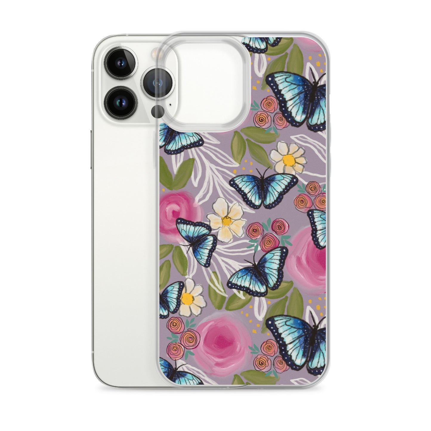 Butterfly Clear Case for iPhone®