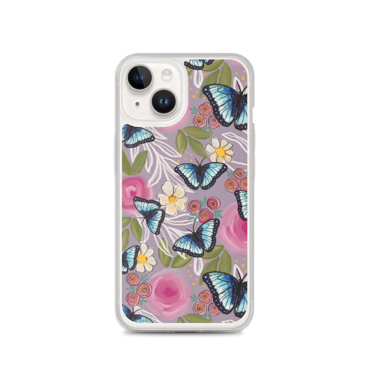 Butterfly Clear Case for iPhone®