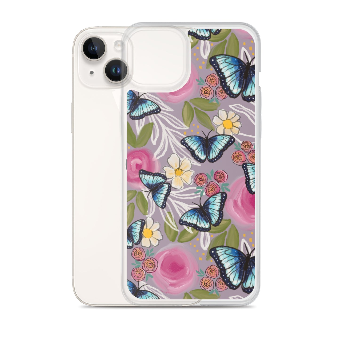 Butterfly Clear Case for iPhone®