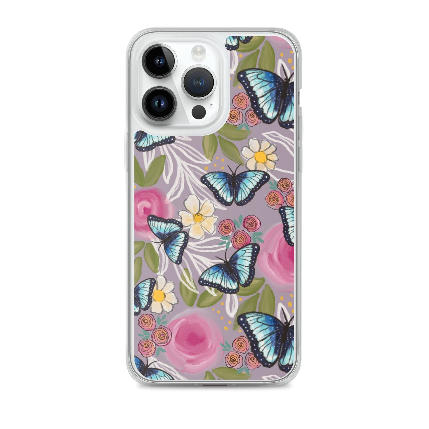 Butterfly Clear Case for iPhone®