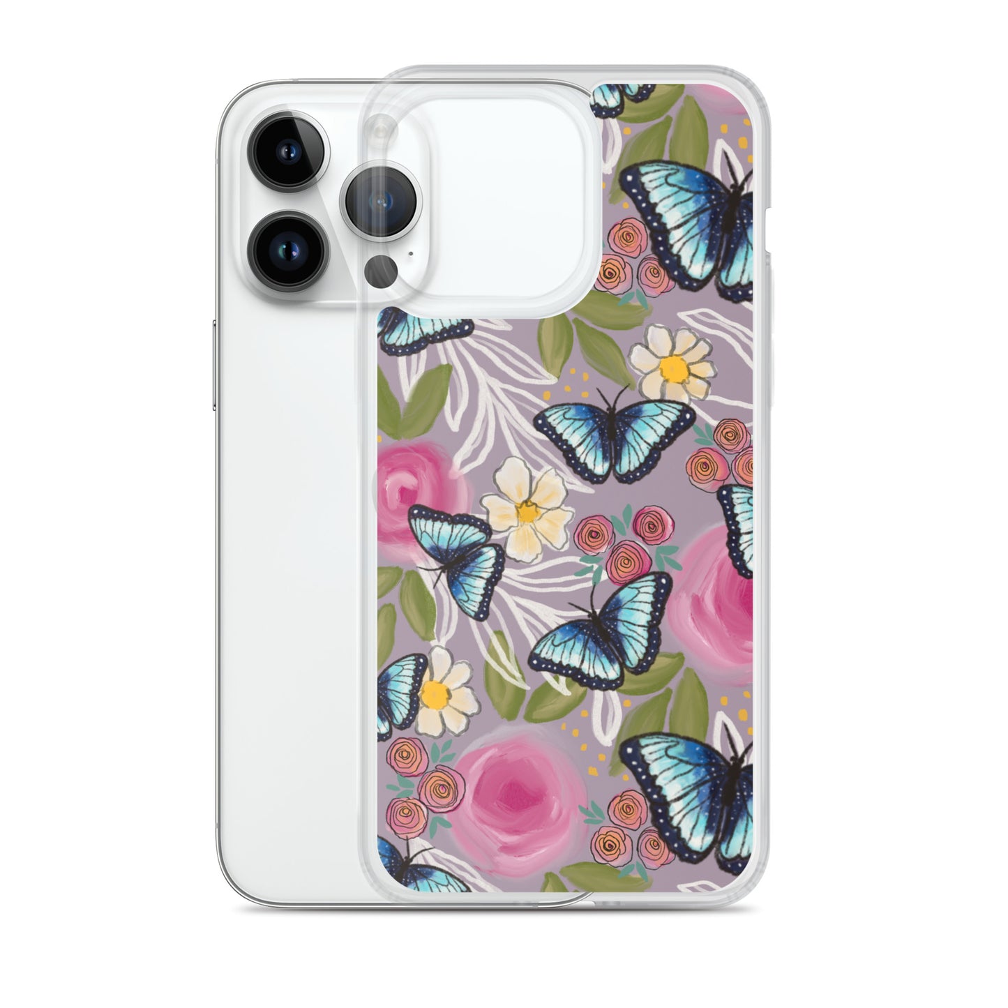 Butterfly Clear Case for iPhone®