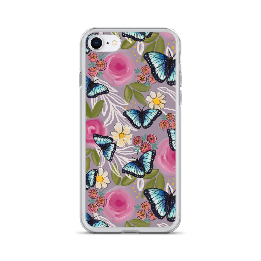 Butterfly Clear Case for iPhone®