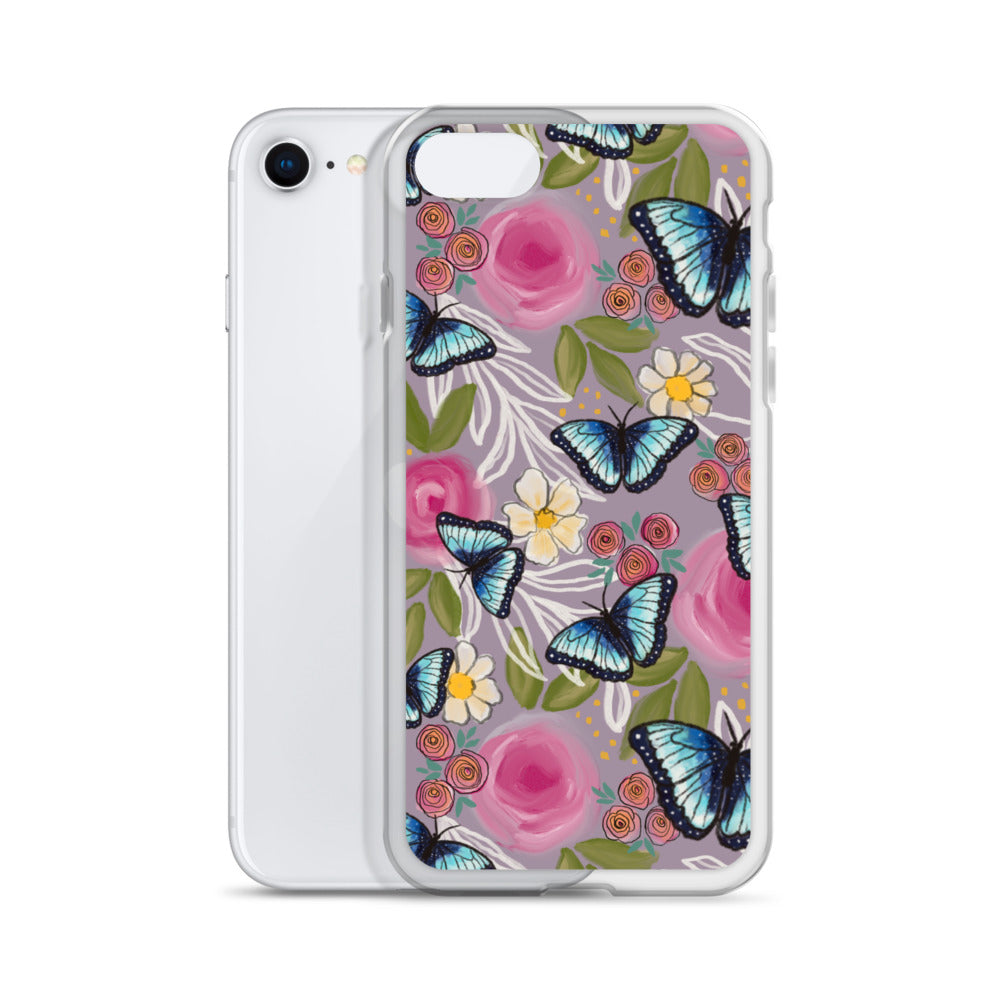 Butterfly Clear Case for iPhone®