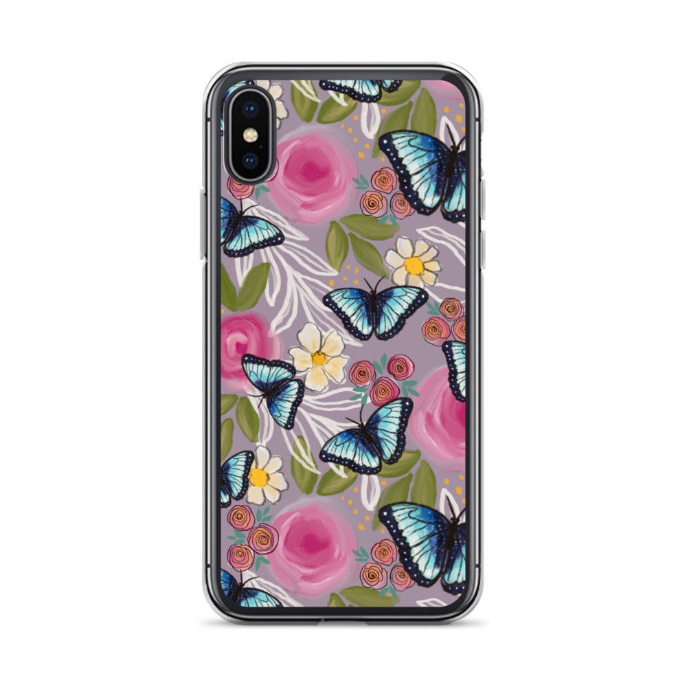 Butterfly Clear Case for iPhone®