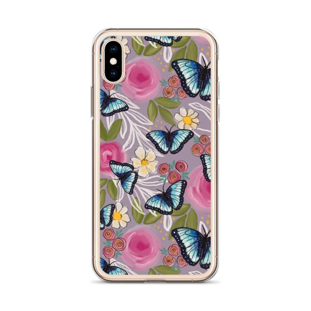 Butterfly Clear Case for iPhone®