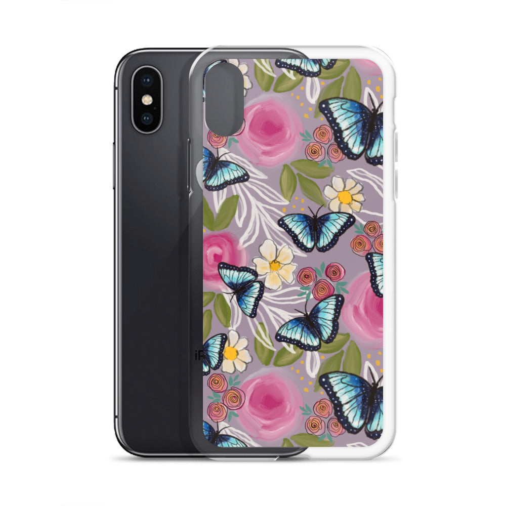 Butterfly Clear Case for iPhone®