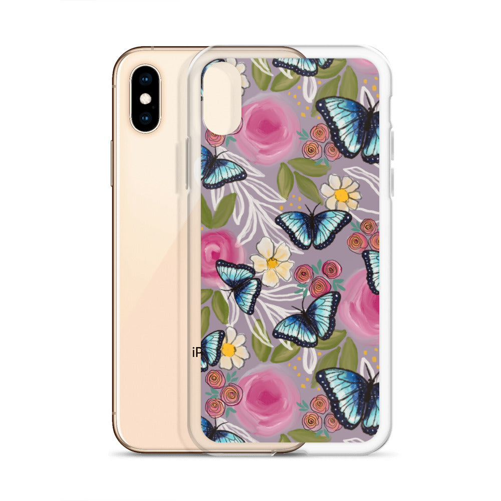 Butterfly Clear Case for iPhone®