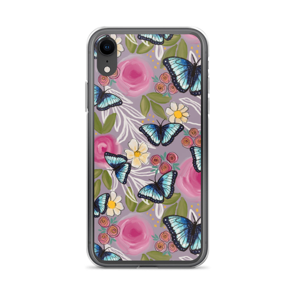 Butterfly Clear Case for iPhone®