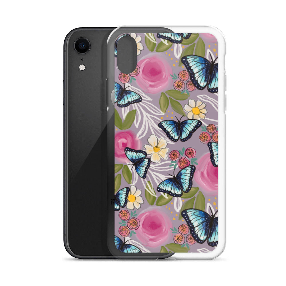 Butterfly Clear Case for iPhone®