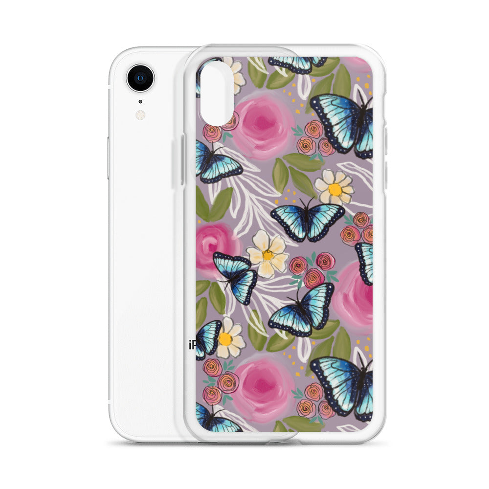 Butterfly Clear Case for iPhone®