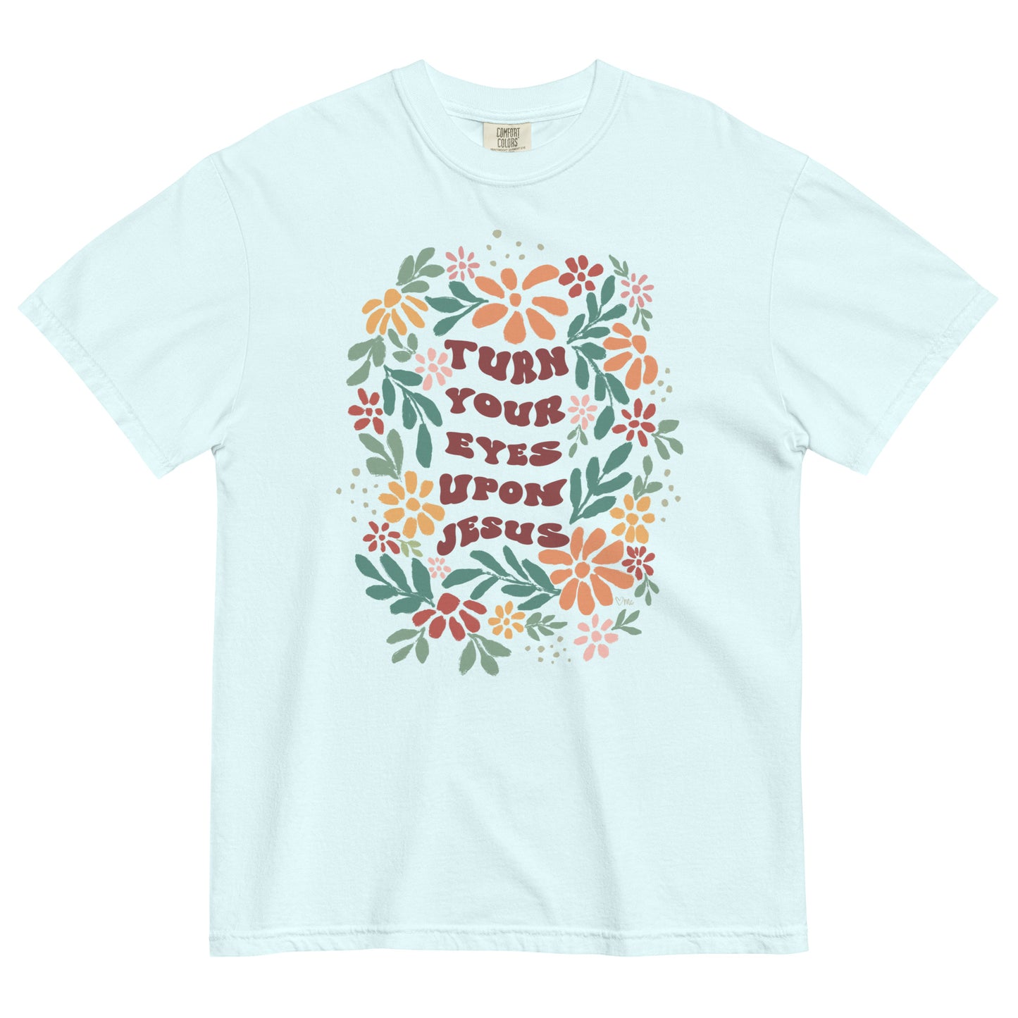 Turn your eyes upon Jesus tee Unisex garment-dyed heavyweight t-shirt