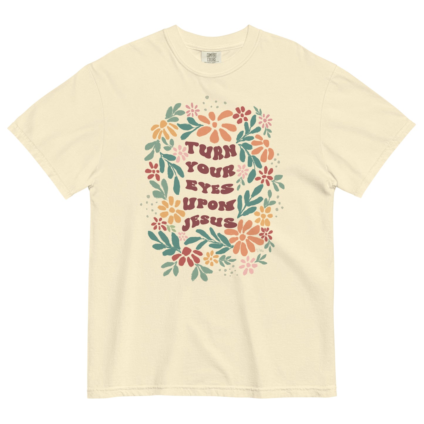 Turn your eyes upon Jesus tee Unisex garment-dyed heavyweight t-shirt