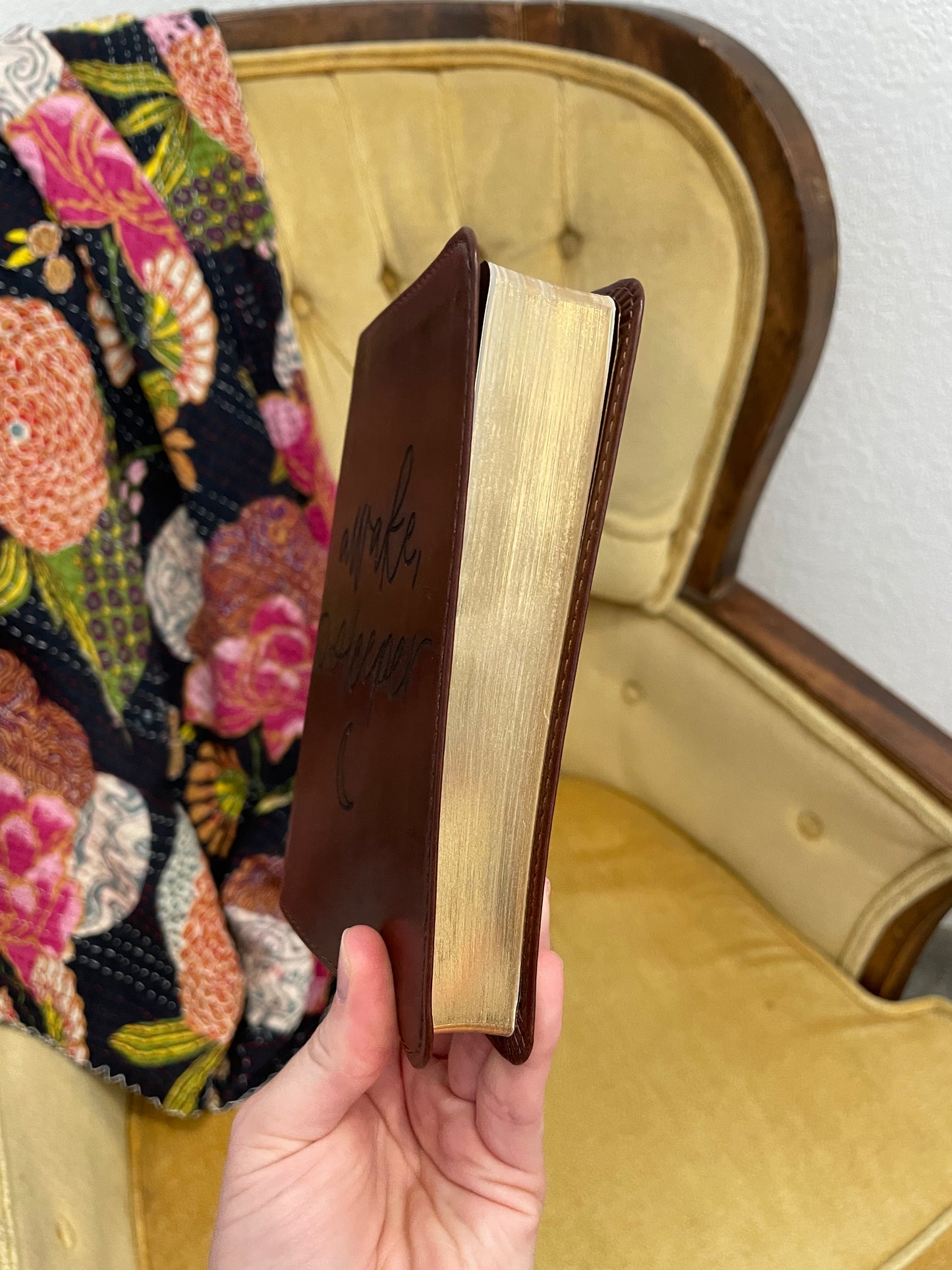 Awake O Sleeper Engraved Bible