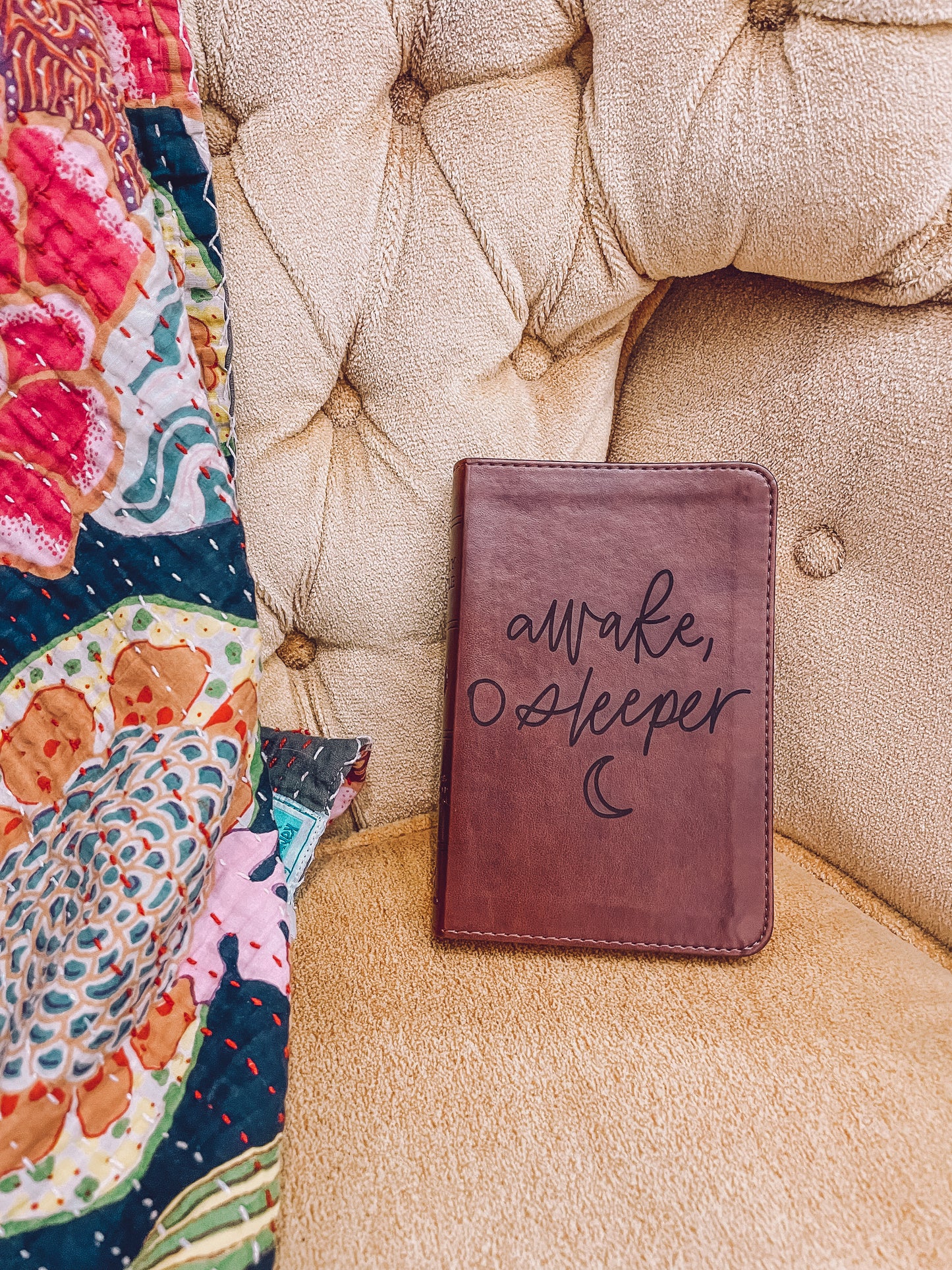 Awake O Sleeper Engraved Bible