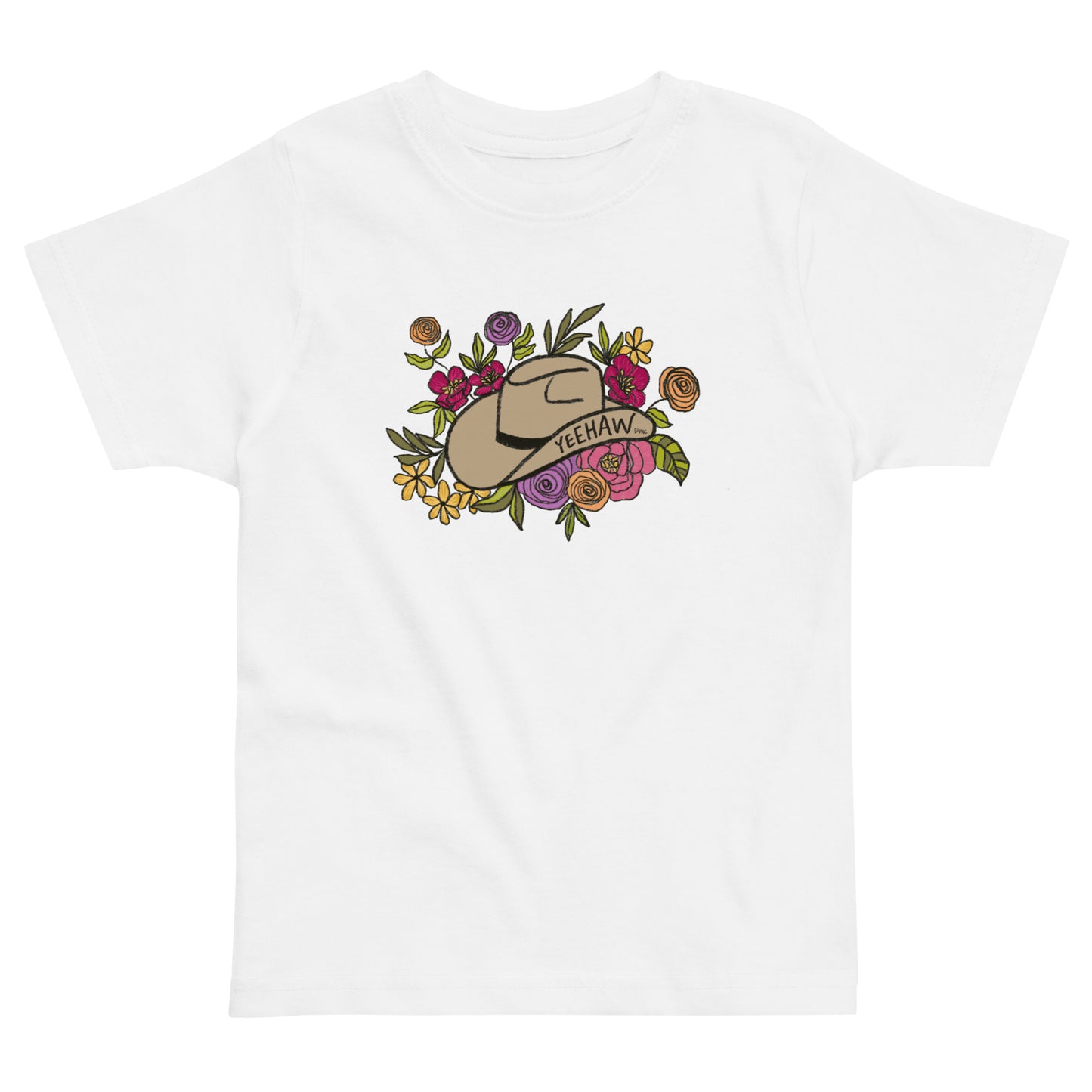 Yeehaw Toddler jersey t-shirt