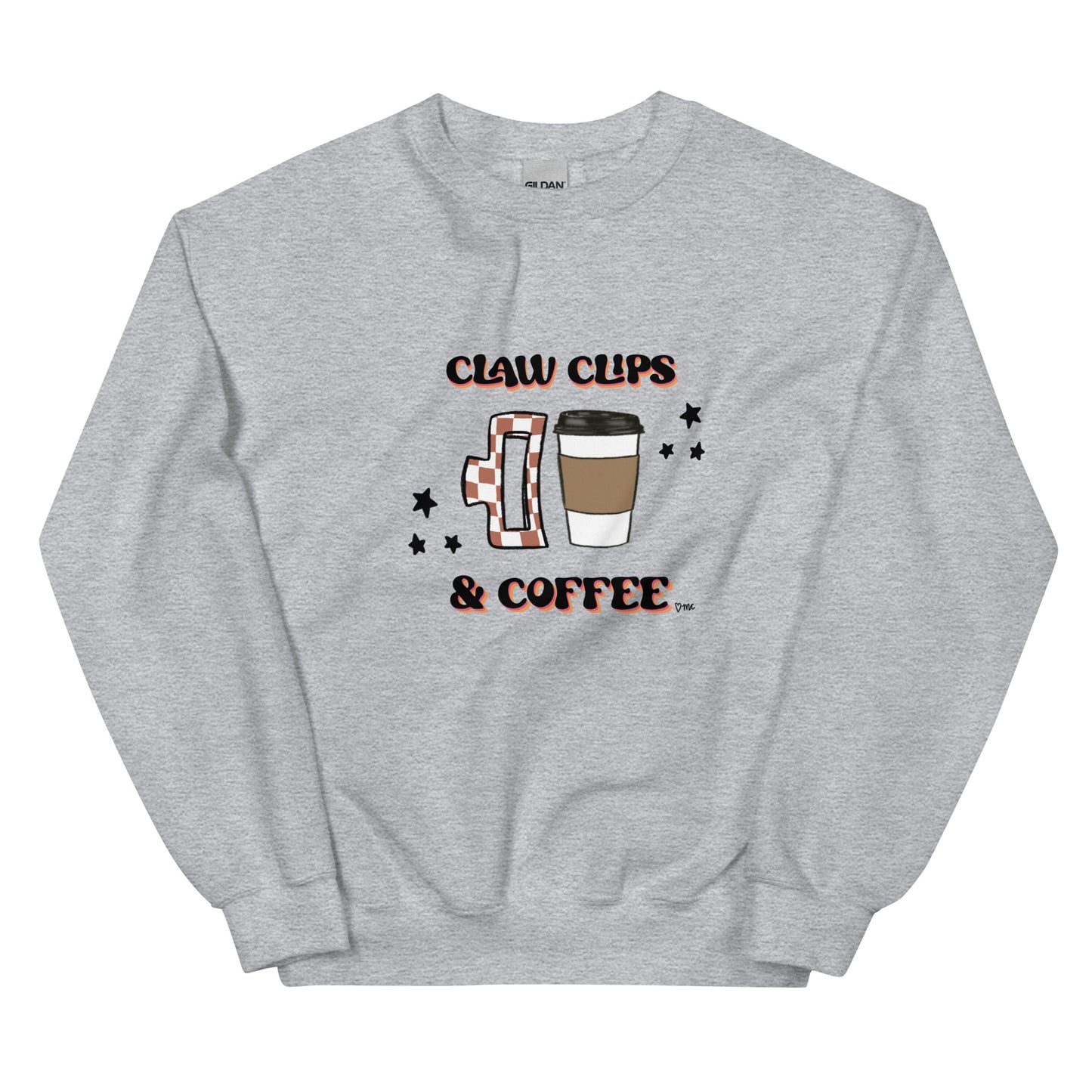Claw clips and coffee Unisex Sweatshirt