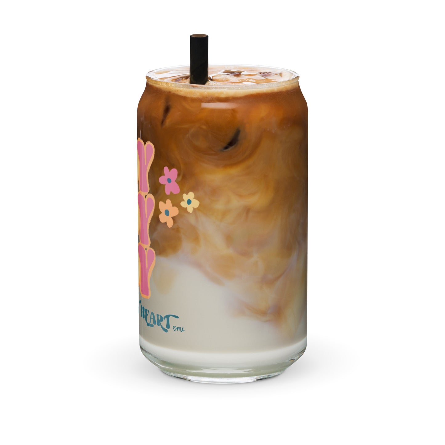 JOY ice coffee glass