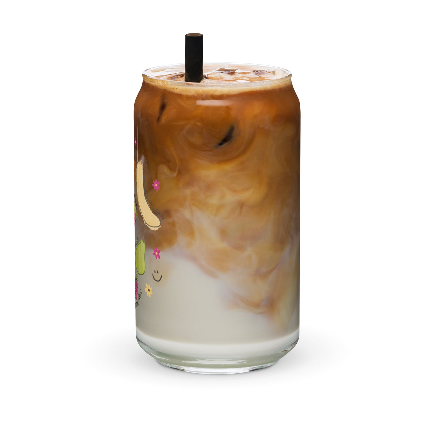 Fruit of the spirit Can-shaped glass