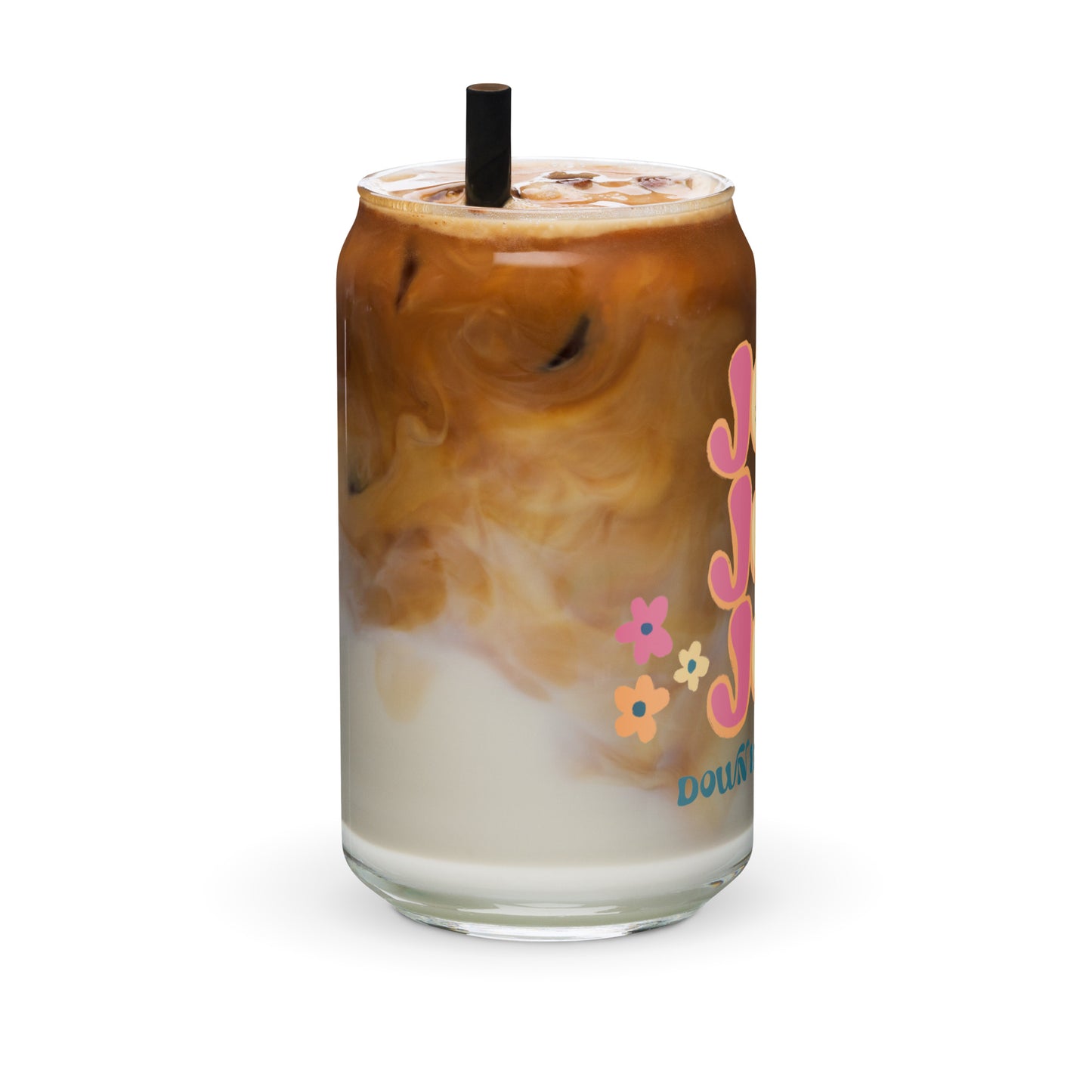 JOY ice coffee glass