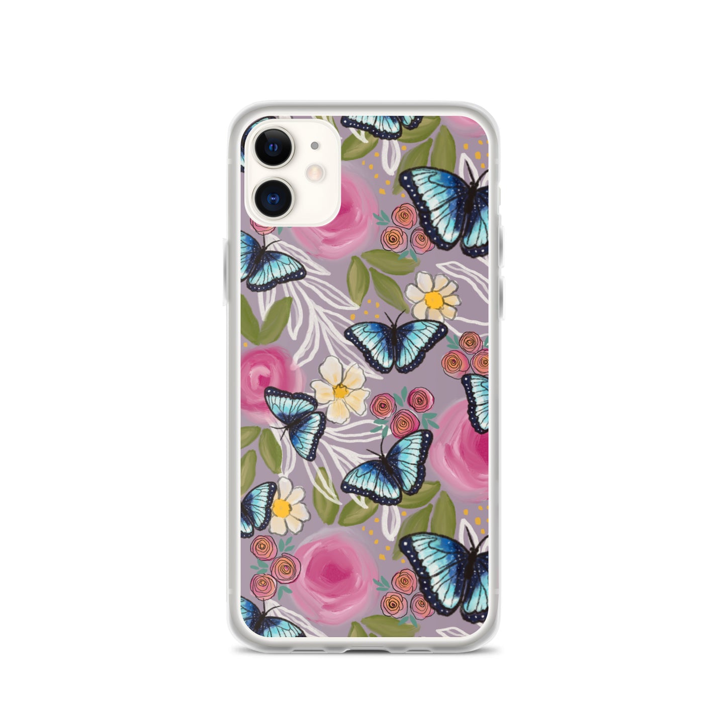 Butterfly Clear Case for iPhone®