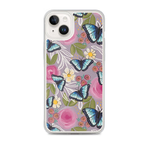 Butterfly Clear Case for iPhone®