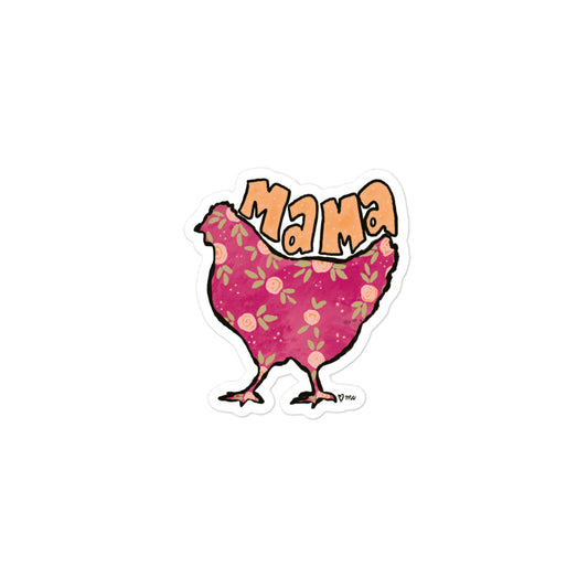 Mama hen Bubble-free sticker