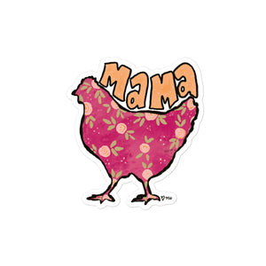 Mama hen Bubble-free sticker