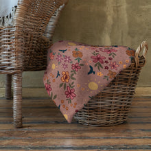 Load image into Gallery viewer, Boho sunshine floral blanket
