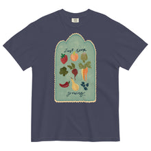 Load image into Gallery viewer, Just keep growing veggie tee for adults
