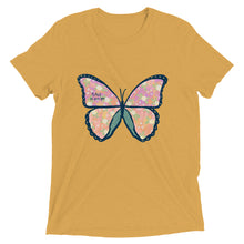 Load image into Gallery viewer, Butterfly bible verse Short sleeve t-shirt
