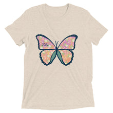 Load image into Gallery viewer, Butterfly bible verse Short sleeve t-shirt
