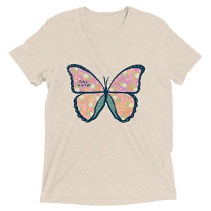 Butterfly bible verse Short sleeve t-shirt