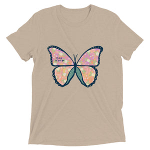 Butterfly bible verse Short sleeve t-shirt