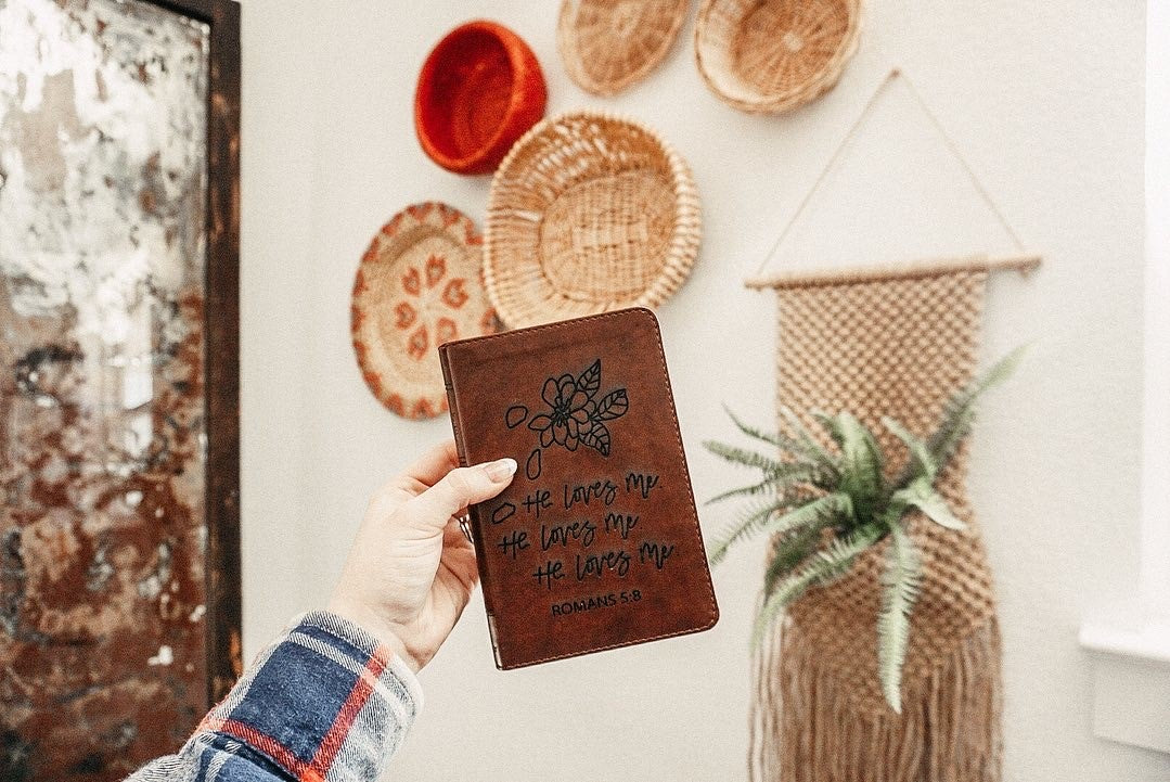 He loves me bible