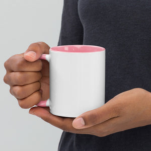 Claw clips and coffee Mug with Color Inside