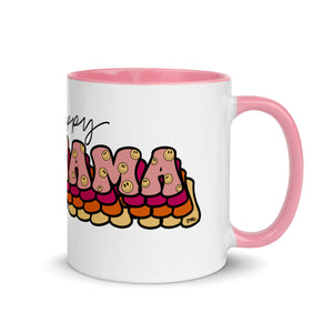 Happy Mama Mug with Color Inside
