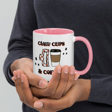 Load image into Gallery viewer, Claw clips and coffee Mug with Color Inside
